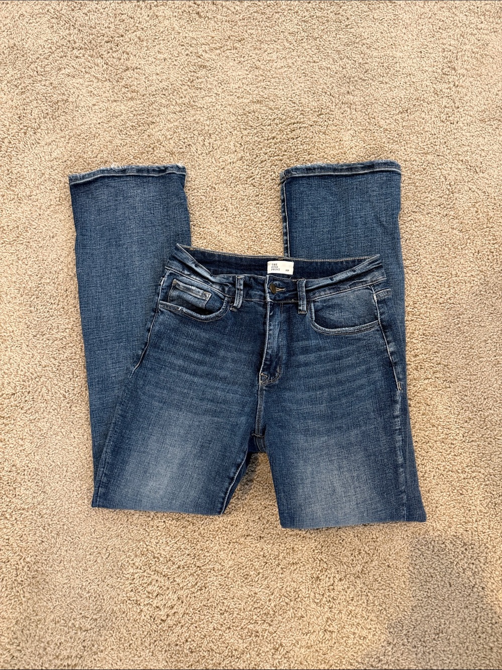 Women's Boot Cut Jeans in Medium Indigo Wash